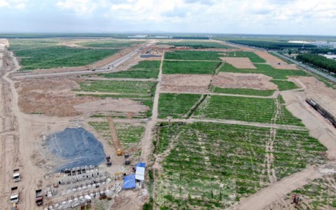Khu tái định cư Lộc An - Bình Sơn đã định hình, sẵn sàng bàn giao nền đất tái định cư cho người dân